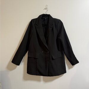 SHEIN Oversized Black Blazer